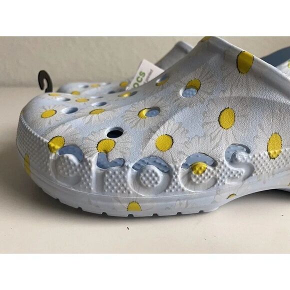 Crocs Baya Seasonal Printed Daisy Floral Clog Women’s Sz 11 Unisex NEW - Picture 5 of 8